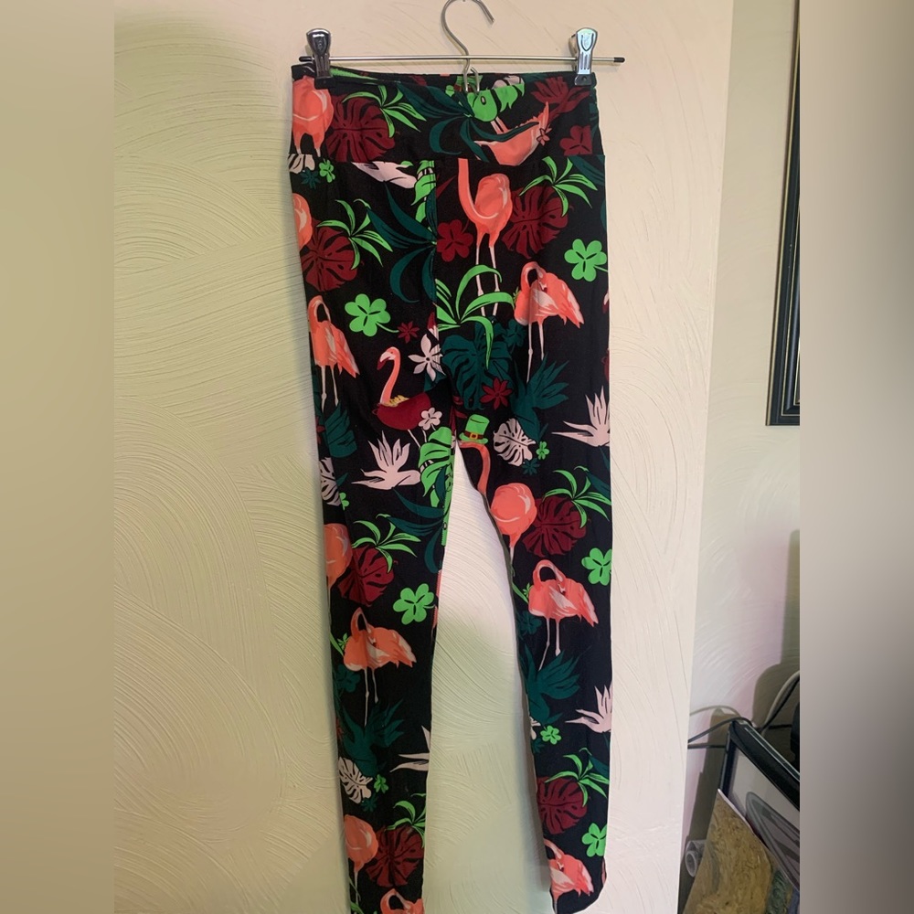 Tropical Flamingo LuLaRoe Leggings
